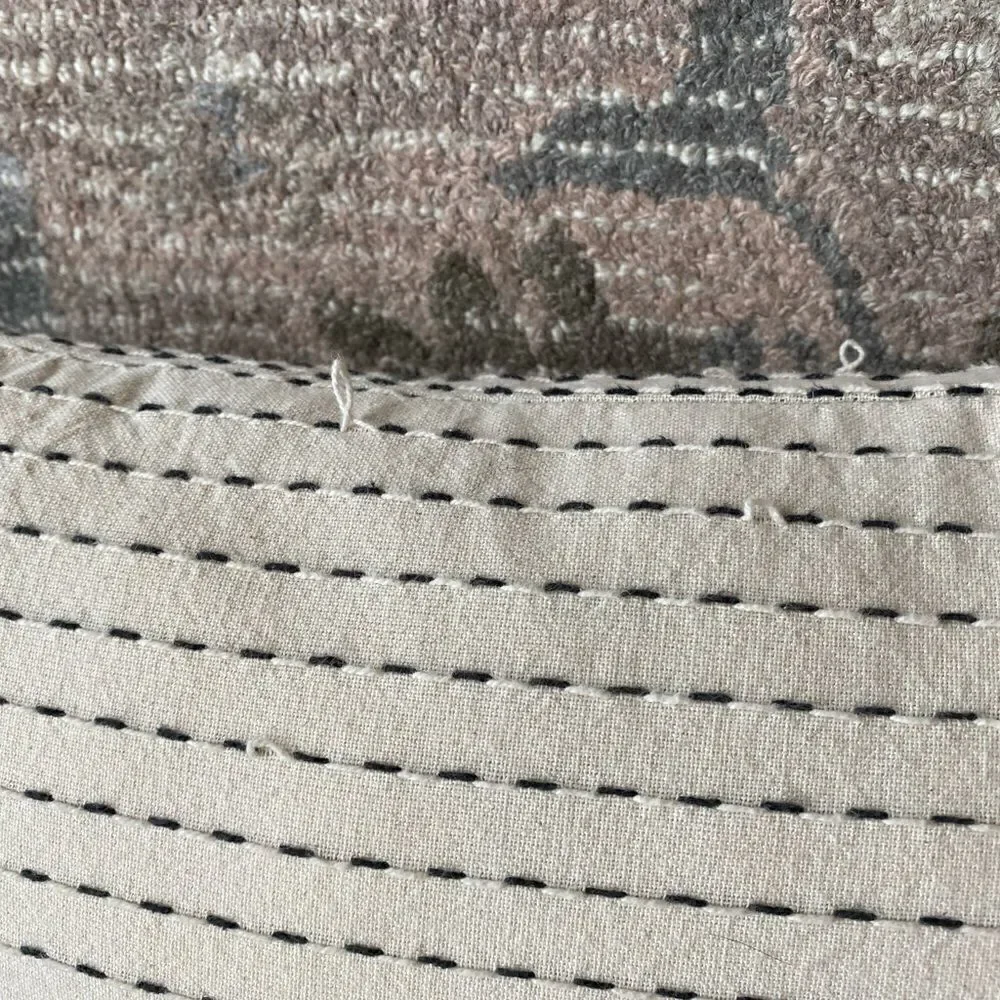 IKEA Throw Pillow Ticking Stitch